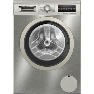 Lavadora carga frontal - Bosch WUU28T8XES, 8 kg, 1.400 rpm, 15 programas, Inox