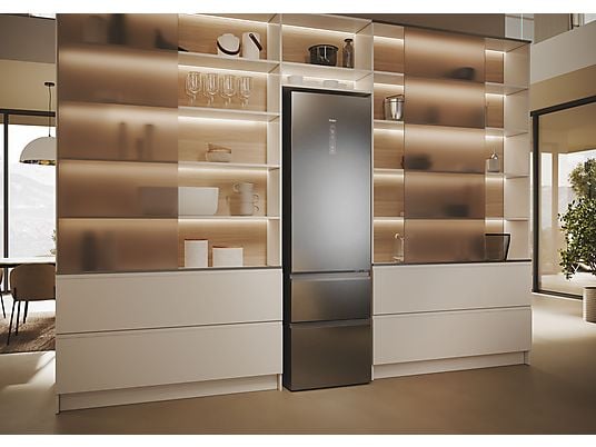 ASSET_MMS_140654999-1 Frigorífico combi - Haier 3D 60 Series 5 HTW5620CNMG, No Frost, 205 cm, 414 l, My Zone, Direct Access, Inox