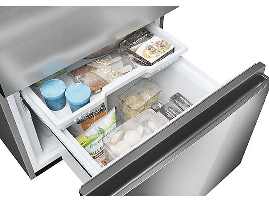ASSET_MMS_140655022-2 Frigorífico combi - Haier 3D 60 Series 5 HTW5620CNMG, No Frost, 205 cm, 414 l, My Zone, Direct Access, Inox