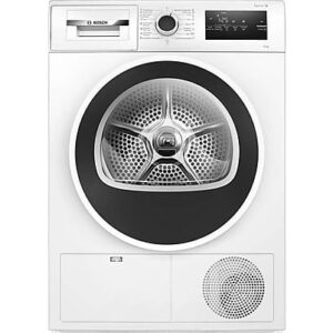 Secadora bomba de calor - Bosch WTR83200ES, Serie 4, 8 kg, 11 programas, AutoDry, Easy Clean, Blanco