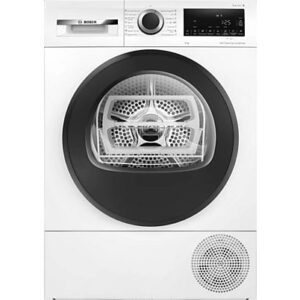 Secadora bomba de calor - Bosch WQG245D0ES, Serie 6, 9 kg, 15 programas, AutoDry, Condensador Autolimpiante, Blanco