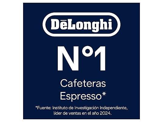 ASSET_MMS_166124953 Cafetera superautomática - De'Longhi Rivelia EXAM440.55.B, 1450W, 19bar, Molinillo integrado, LatteCremaHot, Depósito leche, Táctil, 16 recetas, Negro