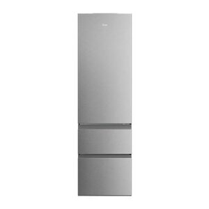Frigorífico combi - Haier 3D 60 Series 3 HTR3620DNMG, No Frost, 205 cm, 414 l, Fresh 0°C Zone, Direct Access, Inox