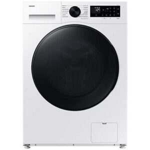 Lavadora carga frontal - Samsung WW90CGC04DAEEC, 9 kg, 1400 rpm, EcoBubble™, Función WiFi con SmartThings, Blanco