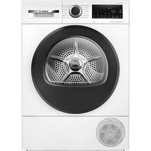 Secadora bomba de calor - BOSCH Serie 6 WQG235D1ES, Eléctrico, 8 kg, 15 programas, Blanco